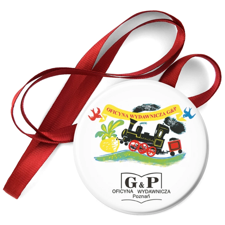 przypinka medal Oficyna Wydawnicza G&P
