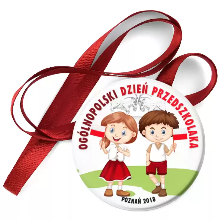 przypinka medal Ogólnopolski Dzień Przedszkolaka 2018