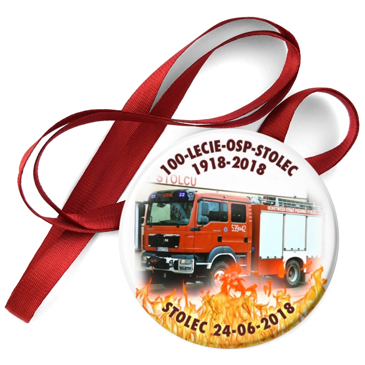 przypinka medal OSP Stolec