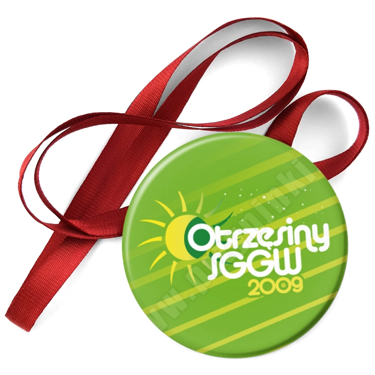 przypinka medal Otrzęsiny SGGW 2009
