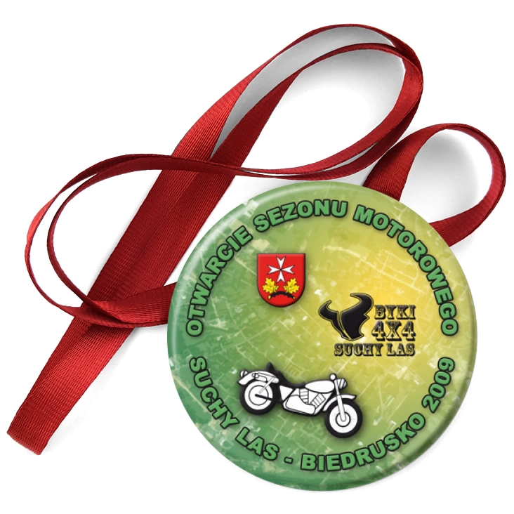 przypinka medal Otwarcie Sezonu Motorowego 2009