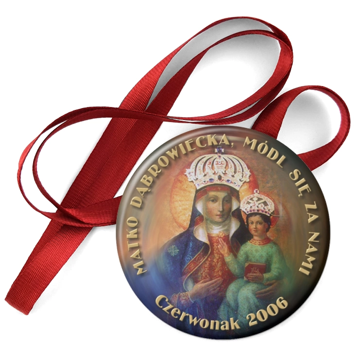 przypinka medal Pielgrzymka - Czerwonak 2006