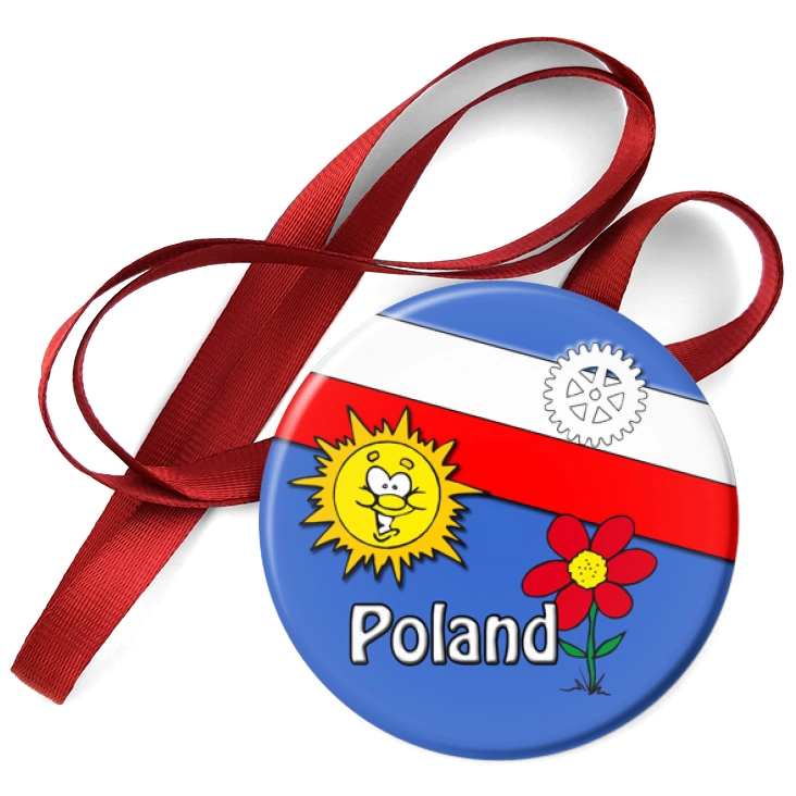 przypinka medal Poland