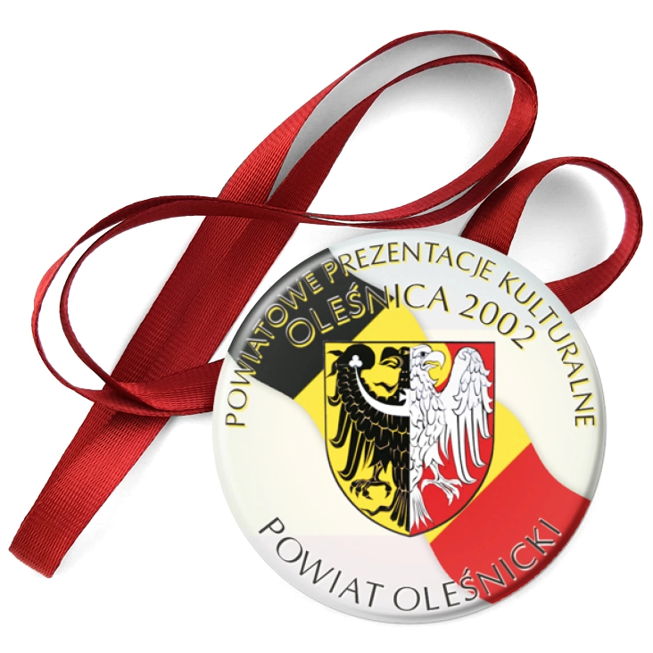 przypinka medal Powiatowe Prezentacje Kulturowe 2002