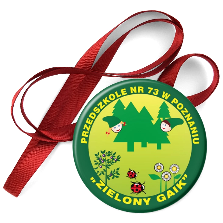 przypinka medal Przedszkole nr 73 w Poznaniu