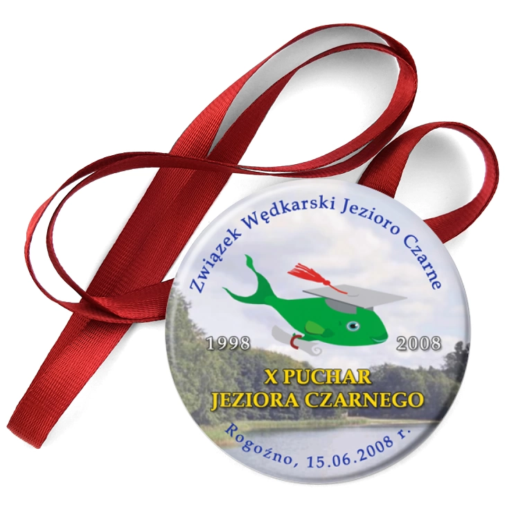 przypinka medal Puchar Jeziora Czarnego
