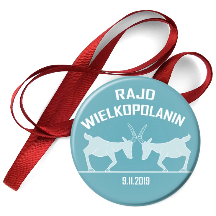 przypinka medal Rajd Wielkopolanin