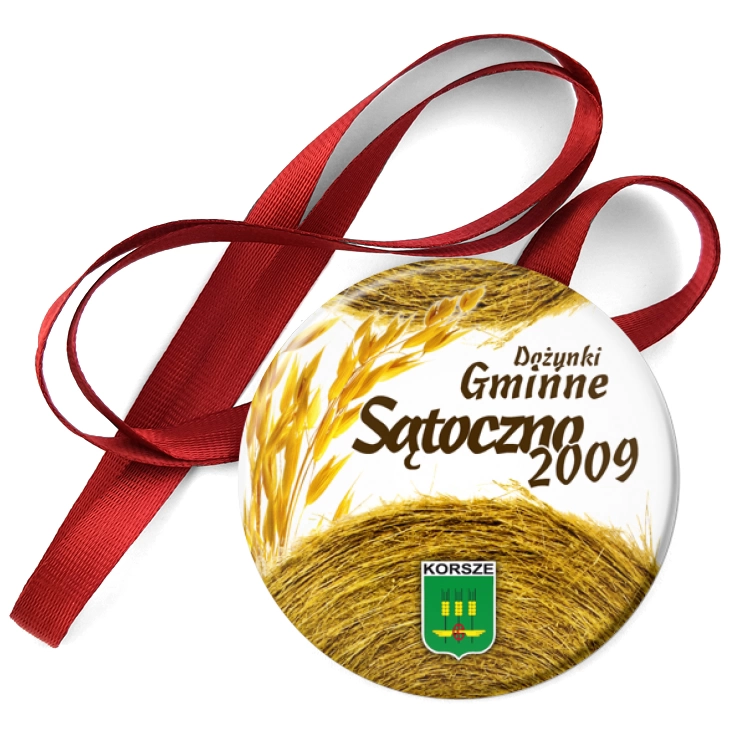 przypinka medal Sątoczno - Dożynki 2009