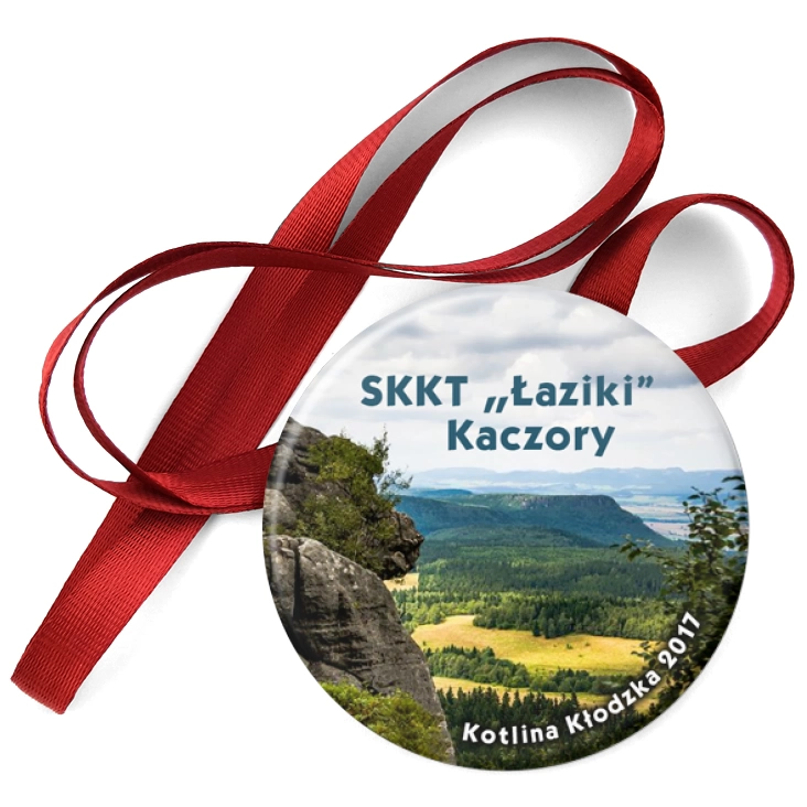 przypinka medal SKKT Łaziki Kaczory