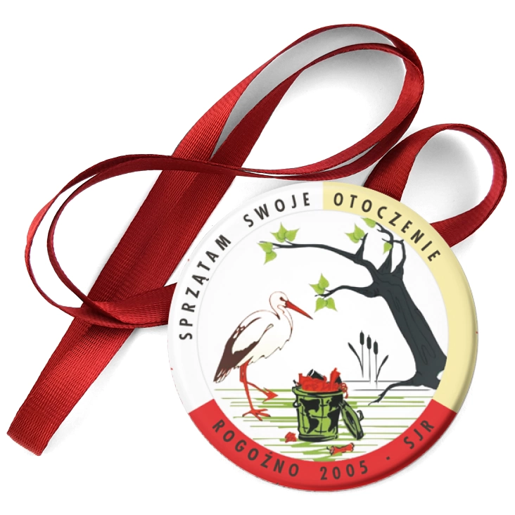 przypinka medal Sprzątam Swoje Otoczenie