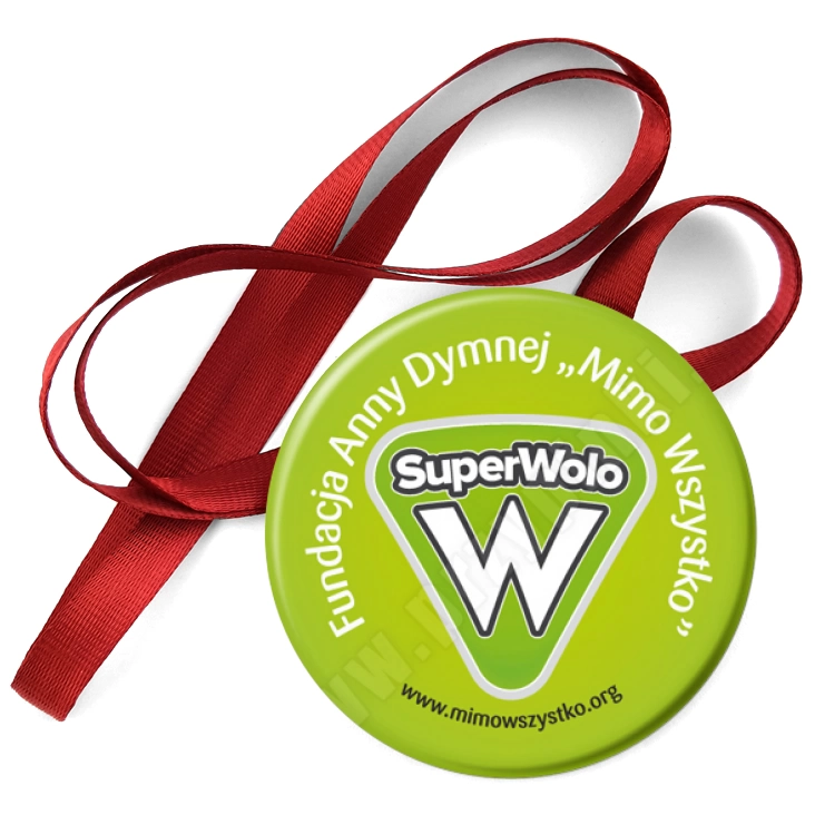 przypinka medal SuperWolo