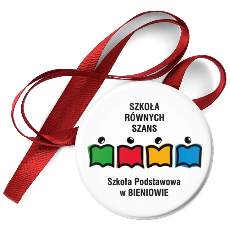 przypinka medal Szkoła Podstawowa w Bieniowie
