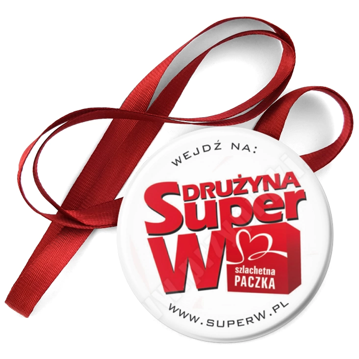 przypinka medal Szlachetna Paczka