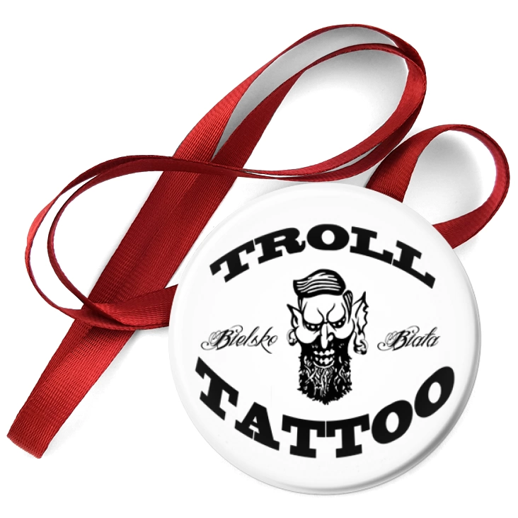 przypinka medal Troll Tattoo