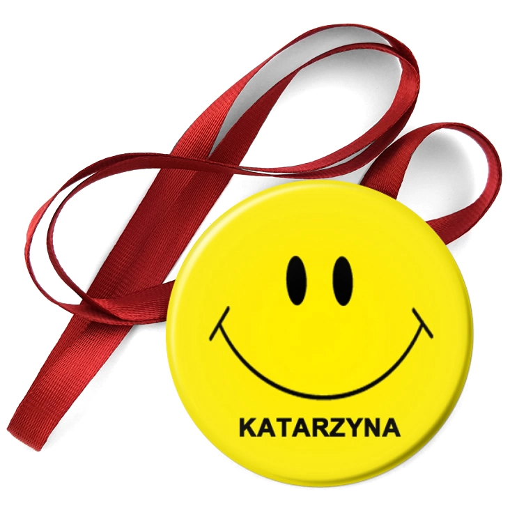 przypinka medal Uśmiech