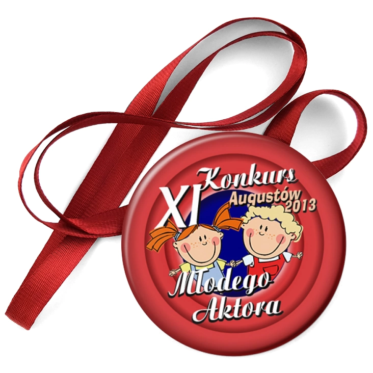 przypinka medal XI Konkurs Młodego Aktora