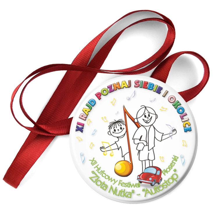przypinka medal XI Rajd Poznaj Siebie i Okolice