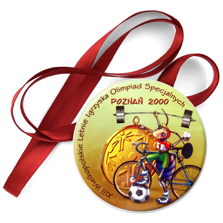 przypinka medal XIII Wielkopolskie Igrzyska Olimpiad Specjalnych