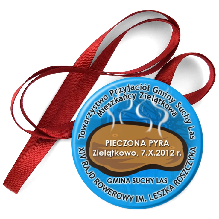 przypinka medal XIV Rajd Rowerowy im. Leszka Roszczyka