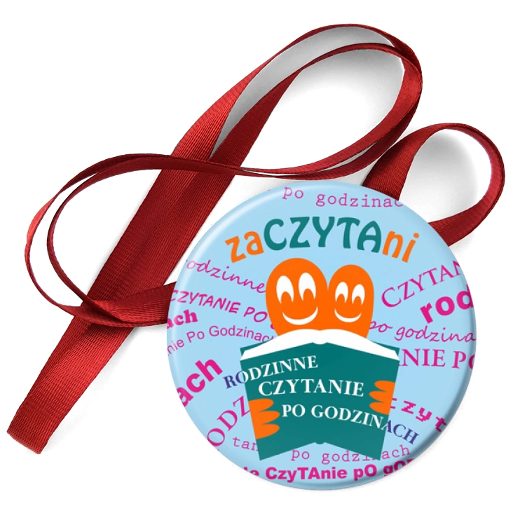 przypinka medal Zaczytani