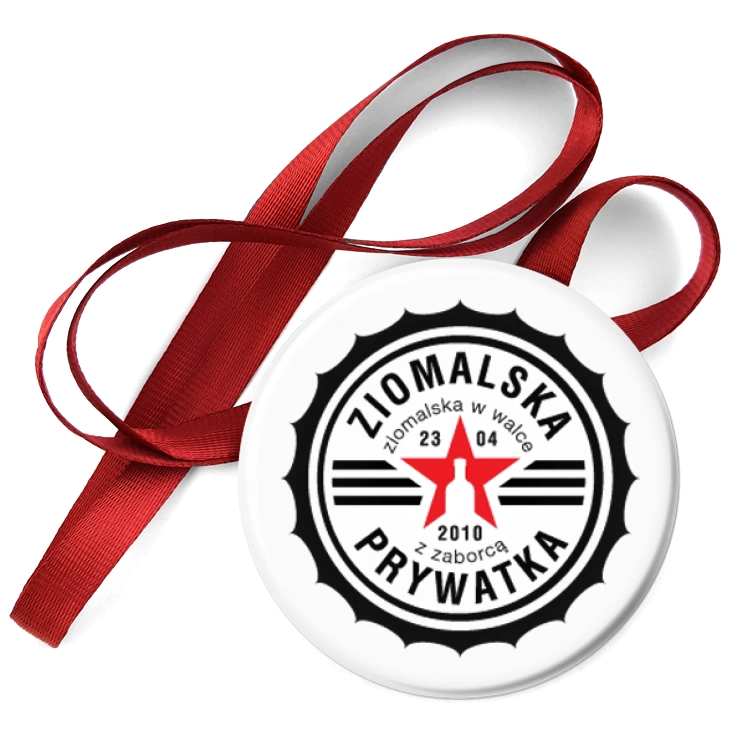 przypinka medal Ziomalska prywatka