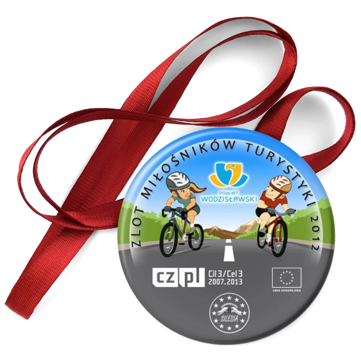 przypinka medal Zlot Miłośników Turystyki 2012