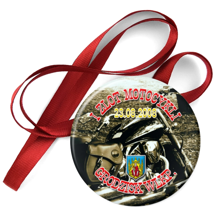 przypinka medal Zlot Motocykli Grodzisk Wlkp.