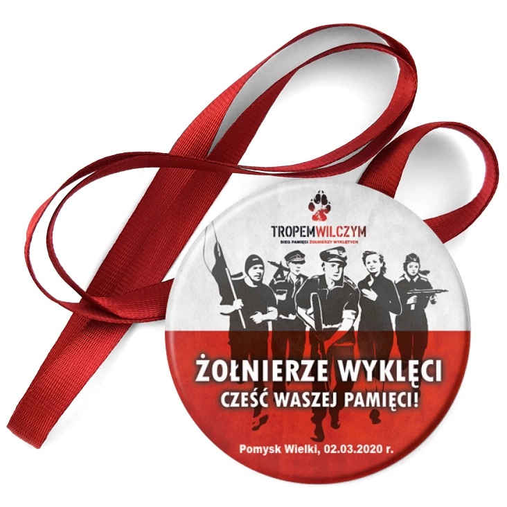 przypinka medal Żołnierze wyklęci, Pomysk Wielki