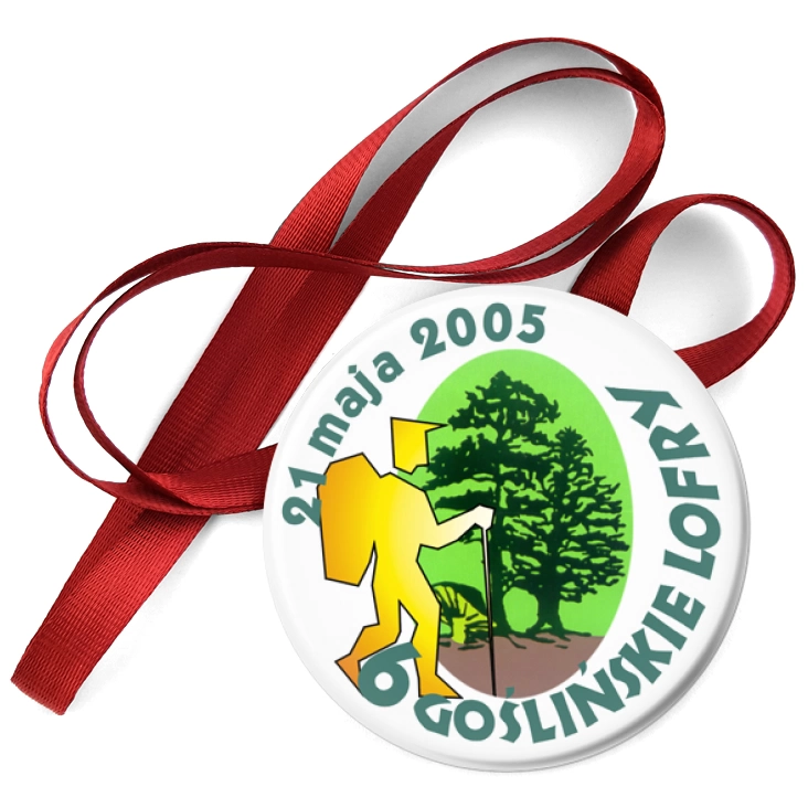 przypinka medal 6 Goślińskie Lofry