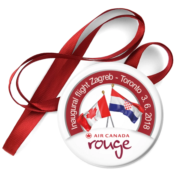 przypinka medal Air Canada