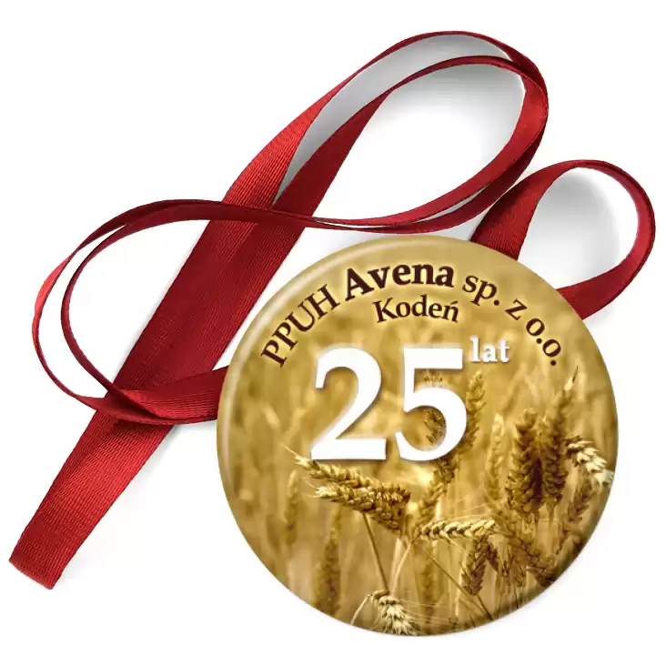 przypinka medal Avena