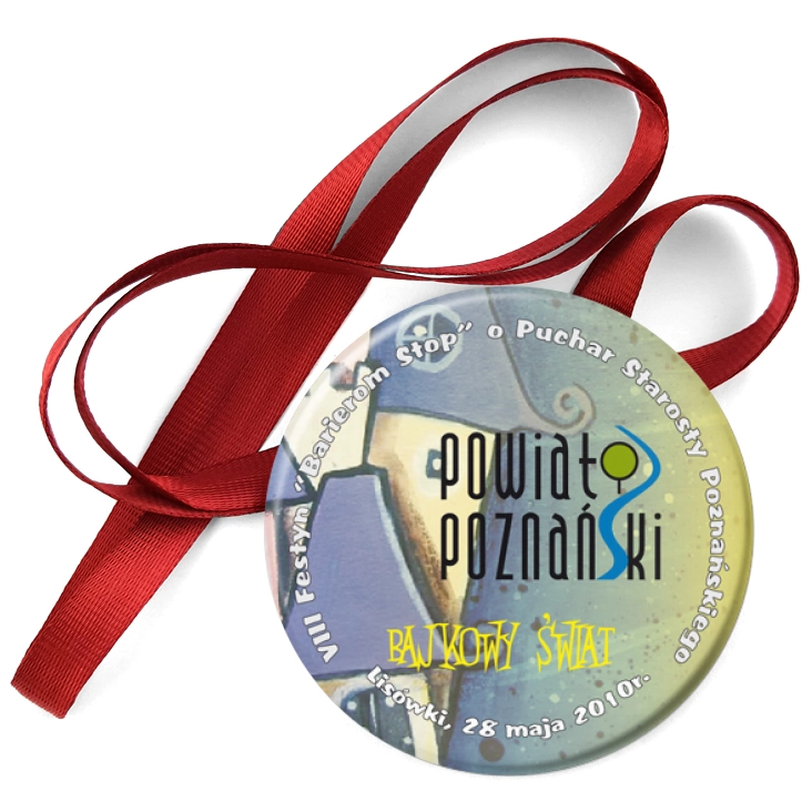 przypinka medal Bajkowy Świat