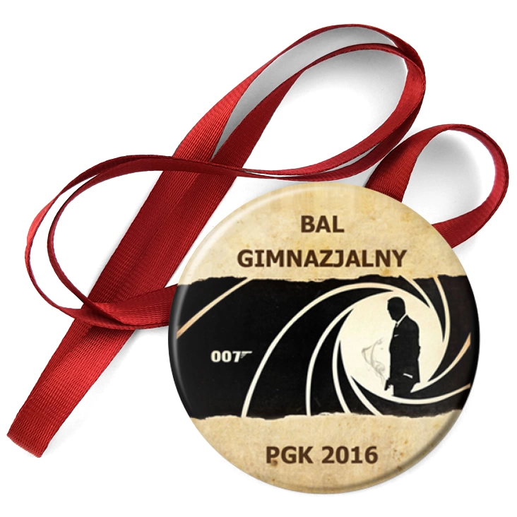 przypinka medal Bal gimnazjalny