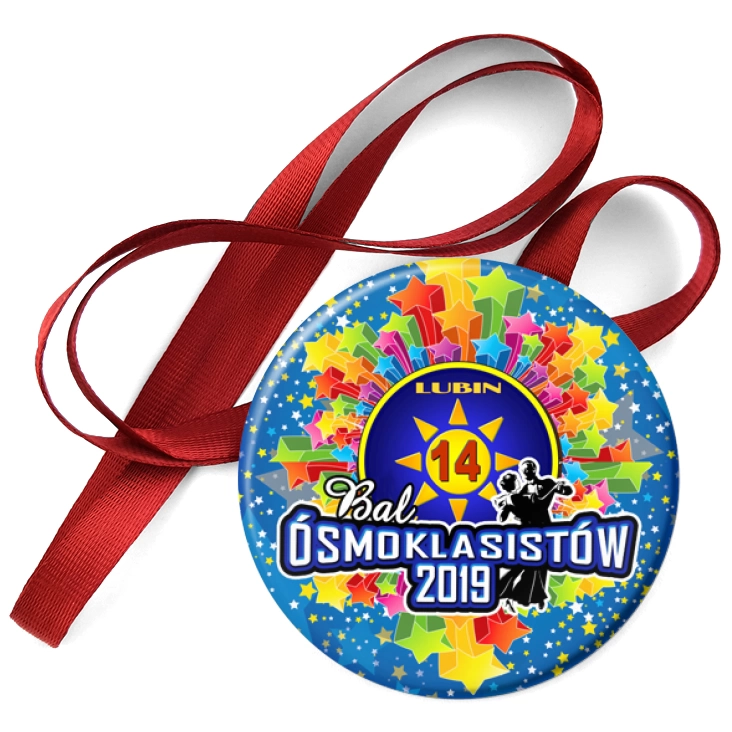 przypinka medal Bal Ósmoklasistów