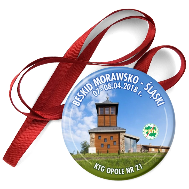 przypinka medal Beskid Morawsko-Śląski