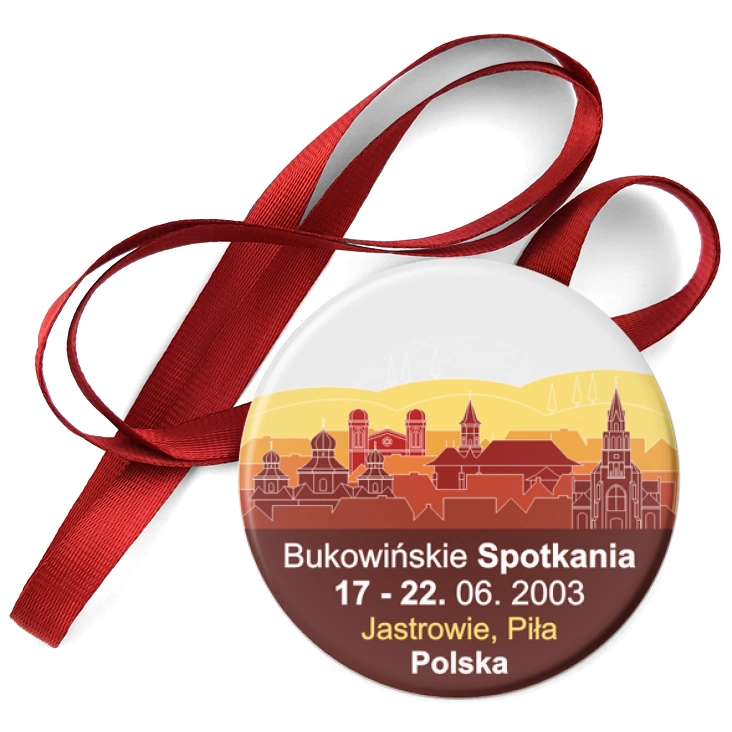 przypinka medal Bukowińskie Spotkania