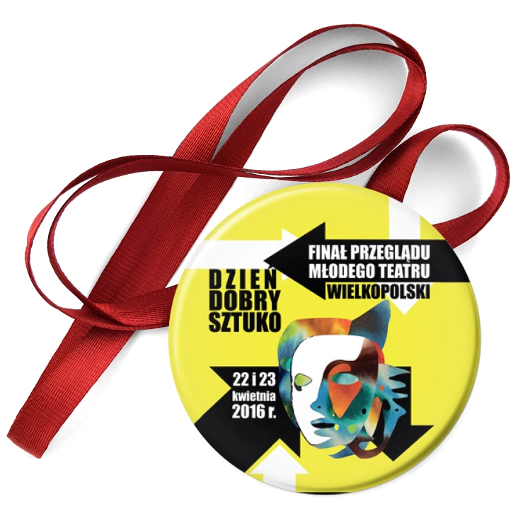 przypinka medal Dzień Dobry Sztuko Suchy Las