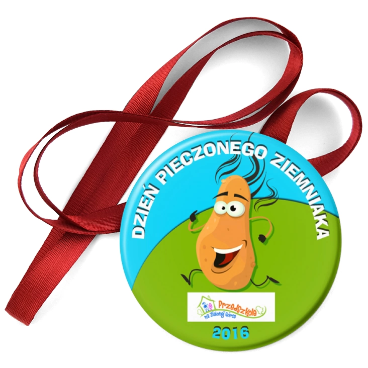przypinka medal Dzień Pieczonego Ziemniaka