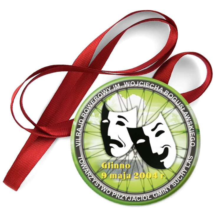 przypinka medal Glinno 2004