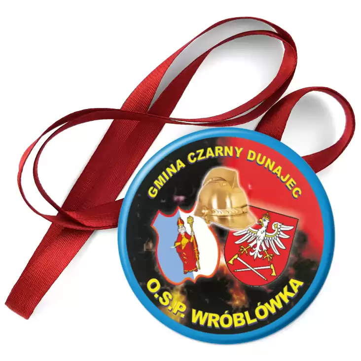 przypinka medal Gmina Czarny Dunajec OSP