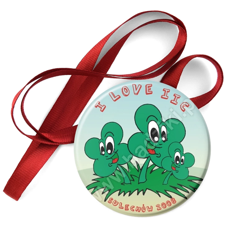 przypinka medal I love IIc
