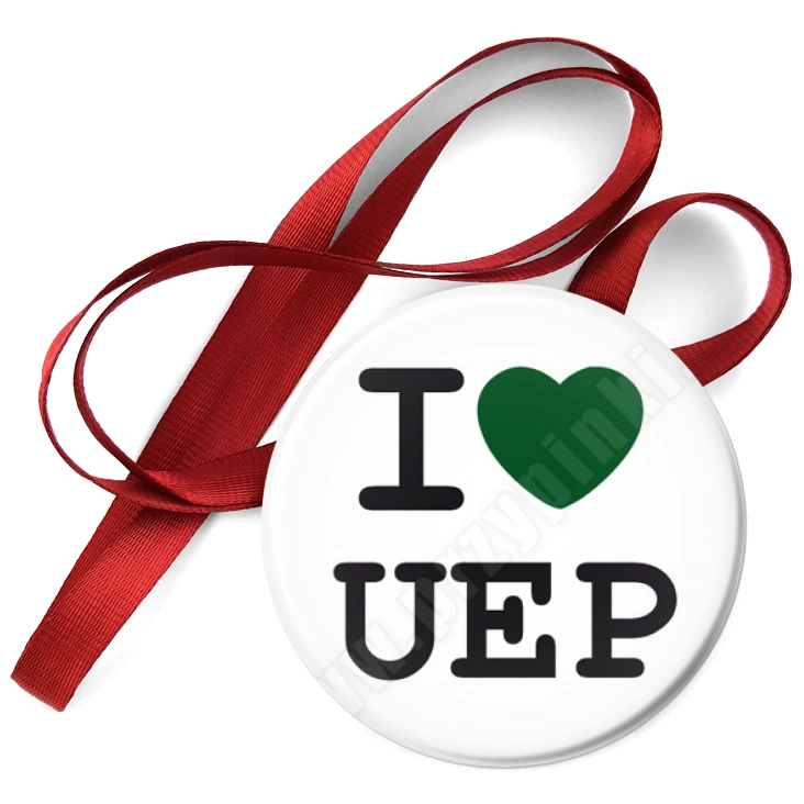 przypinka medal I love UEP