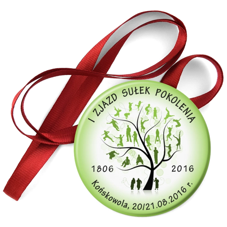 przypinka medal I ZJAZD Końskowola