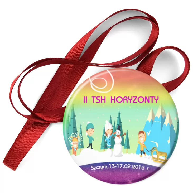 przypinka medal II TSH Horyzonty