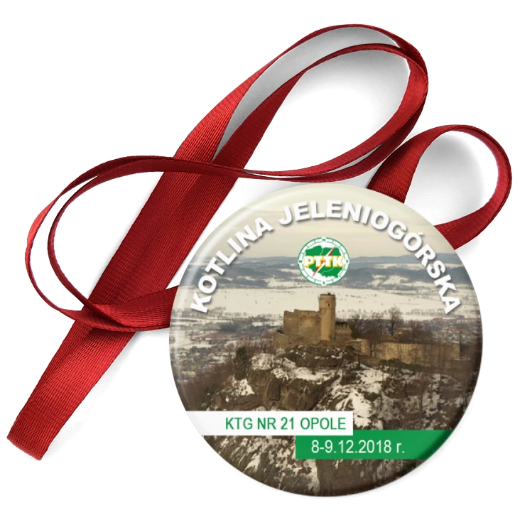 przypinka medal Kotlina Jeleniogórska