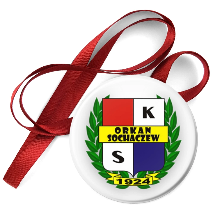 przypinka medal KS Orkan Sochaczew