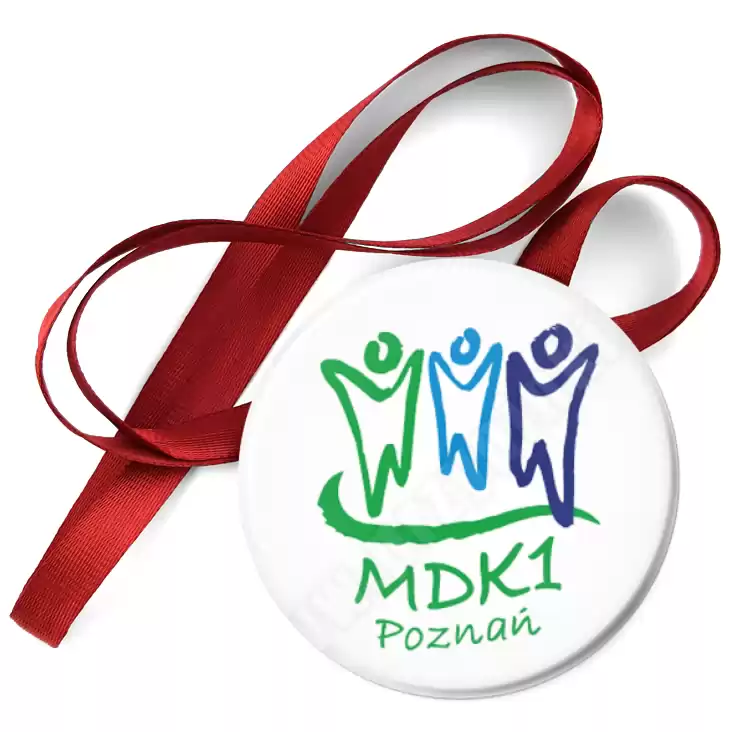 przypinka medal MDK Poznań