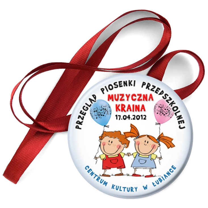 przypinka medal Muzyczna Kraina 2012