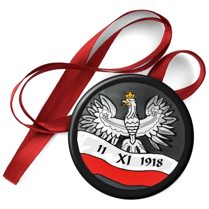 przypinka medal Narodowe Święto Niepodległości