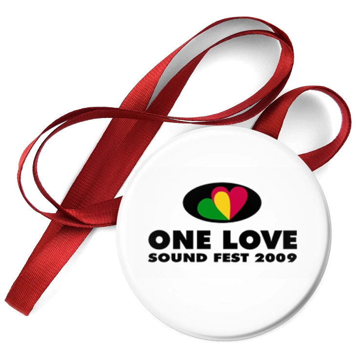 przypinka medal One love